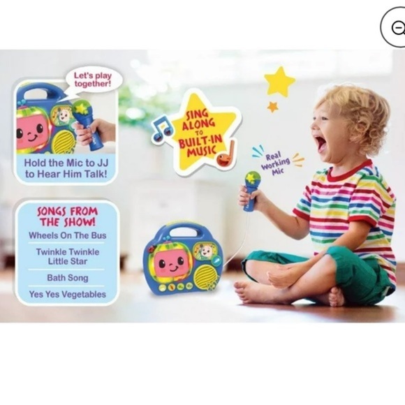 COPY - - Cocomelon Sing Along Toy Boombox With Real Working Mic for Kids 12 18 … - Picture 5 of 6